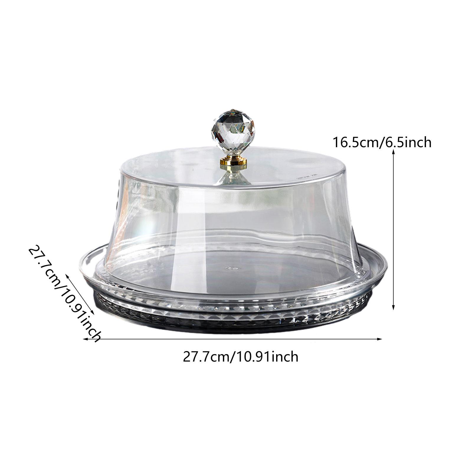 Cake Stand with Dome Clear Dec - Plastic Dome Clear ulasan dan harga