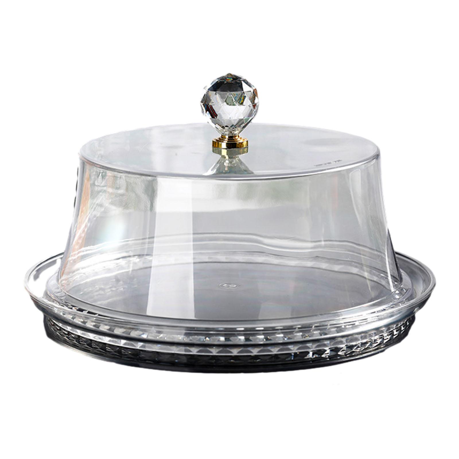 Cake Stand with Dome Clear Dec - Plastic Dome Clear ulasan dan harga