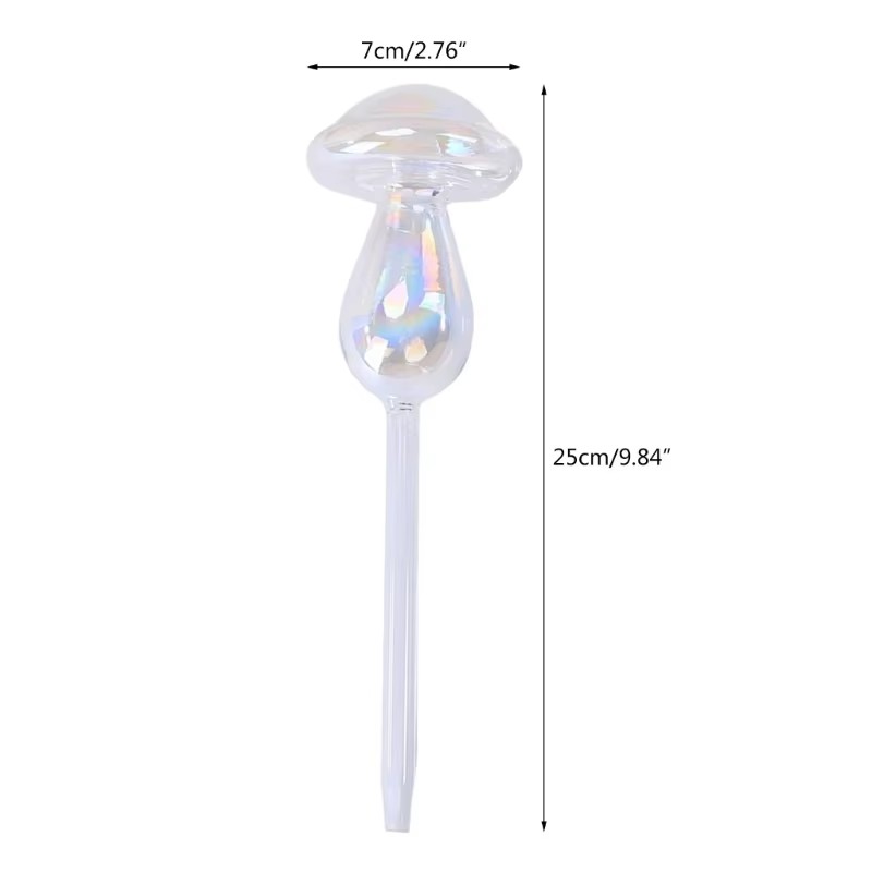 1/2PCS Glass Straw Automatic P - Self Watering Insert ulasan dan harga